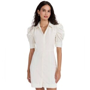 FRAME Women's Gillian Dress Color ECRU (WHITE)